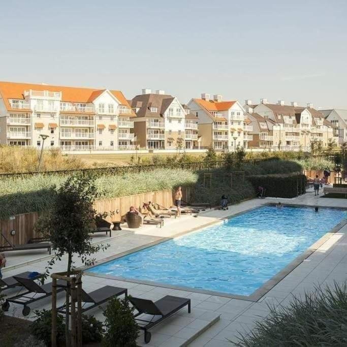 Duplex Villa Capricia Appartement Met Zwembad Nieuwpoort Jachthaven Exterior foto