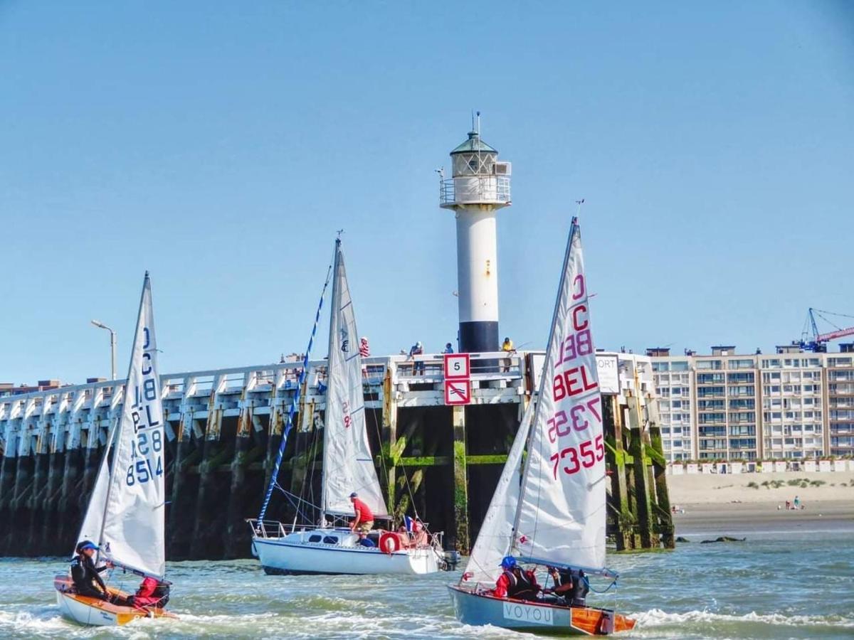 Duplex Villa Capricia Appartement Met Zwembad Nieuwpoort Jachthaven Exterior foto