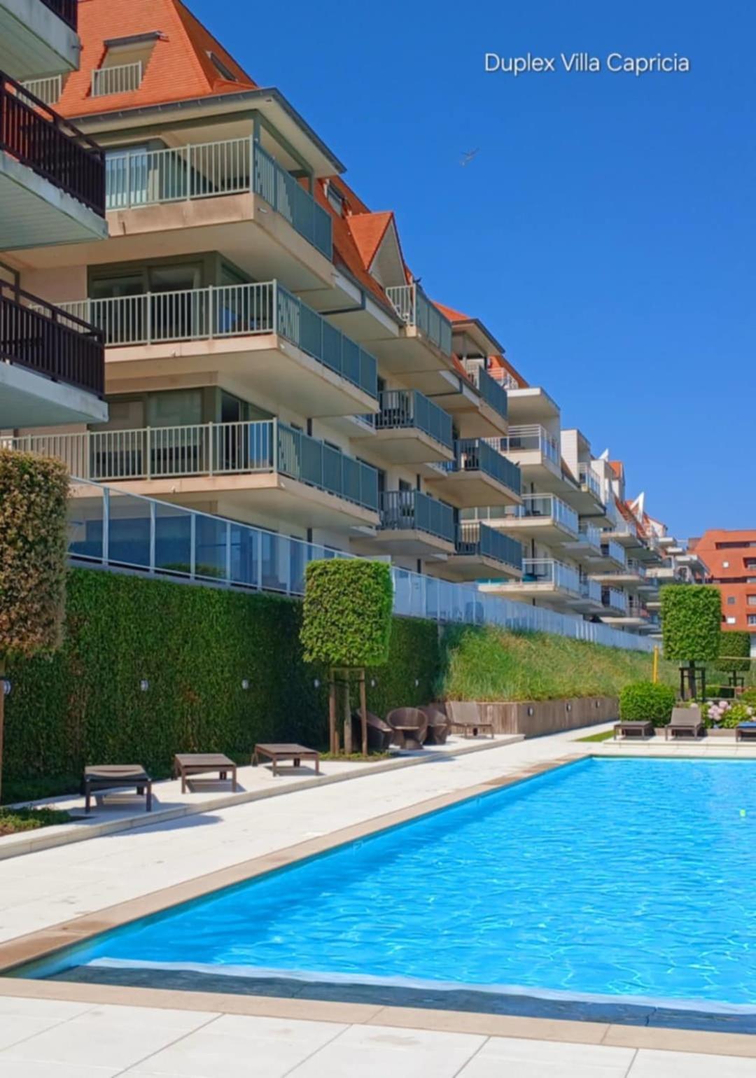 Duplex Villa Capricia Appartement Met Zwembad Nieuwpoort Jachthaven Exterior foto